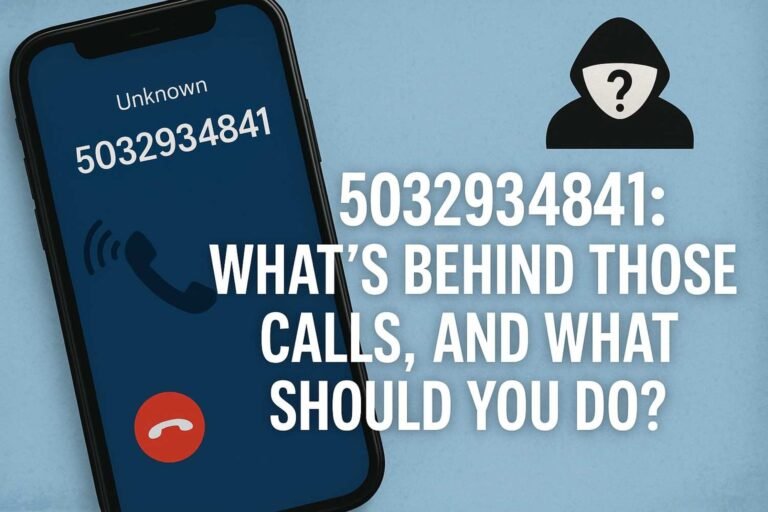 5032934841 What’s Behind Those Calls, And What Should You Do
