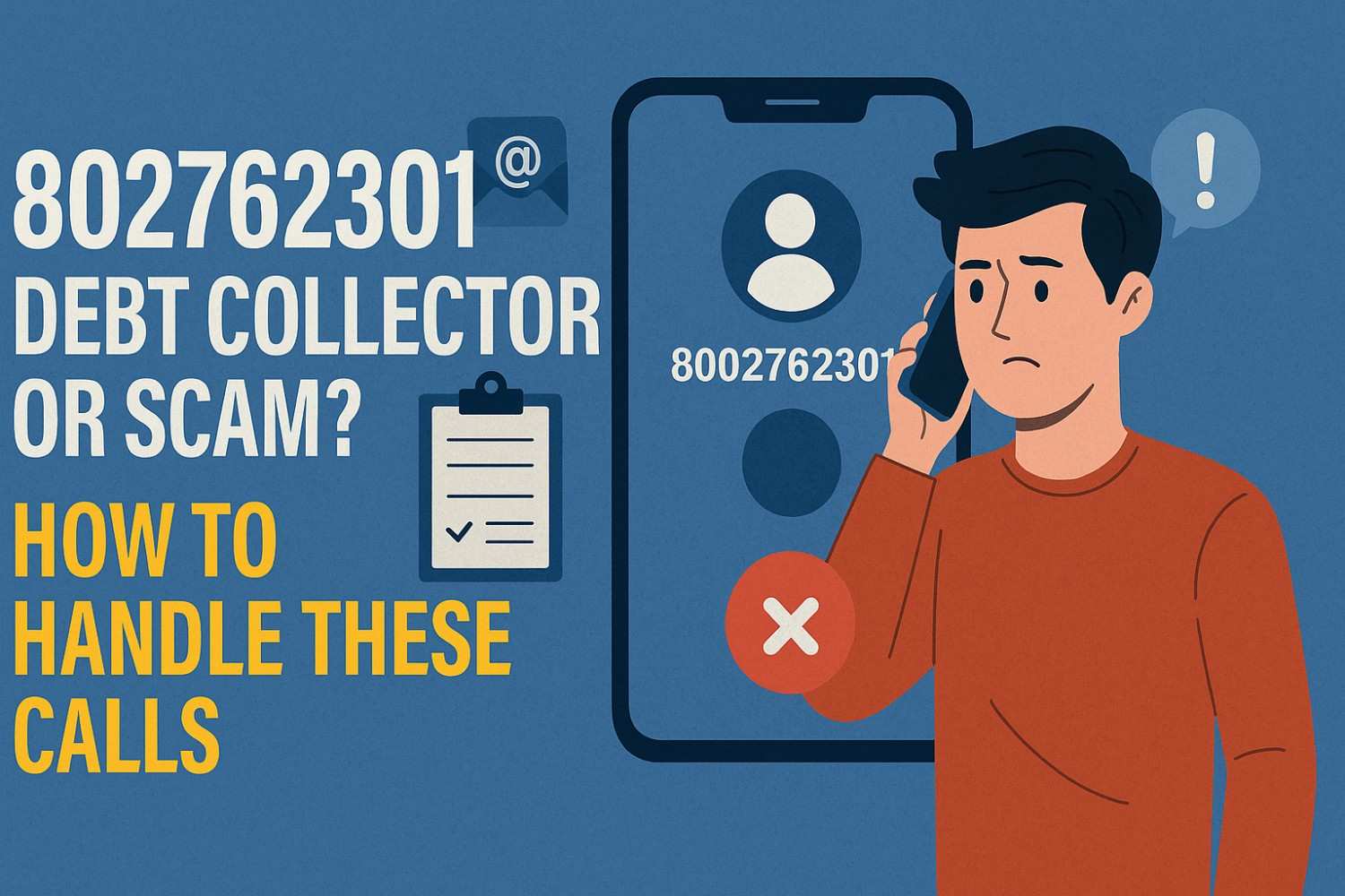 8002762301 Is This Debt Collector Call Legit or a Scam