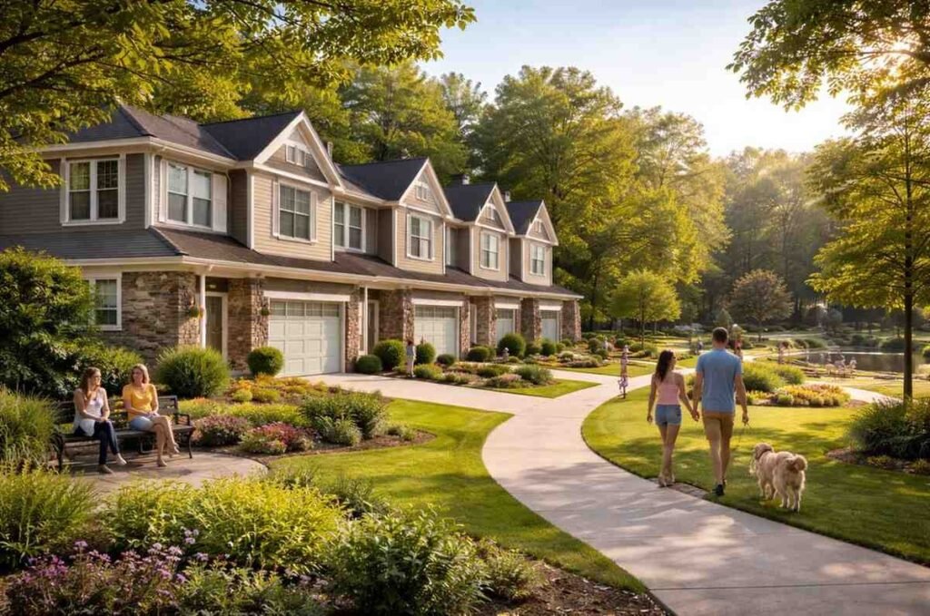 Breathing Room Suburban Townhome Communities