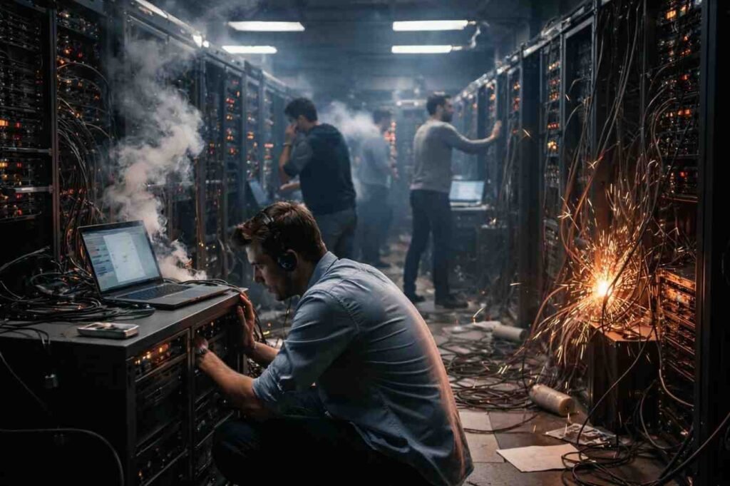 Systems And Infrastructure Collapse Under Demand