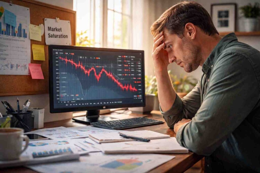 When Market Saturation Starts Creeping In