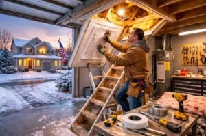 Insulating the Attic Access Door