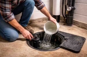 Testing the Sump Pump