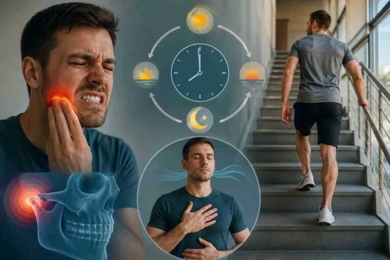 How Your Staircase Usage Patterns Throughout the Day Affect Teeth Clenching Intensity and Practical Breathing Modifications to Preserve Dental Integrity