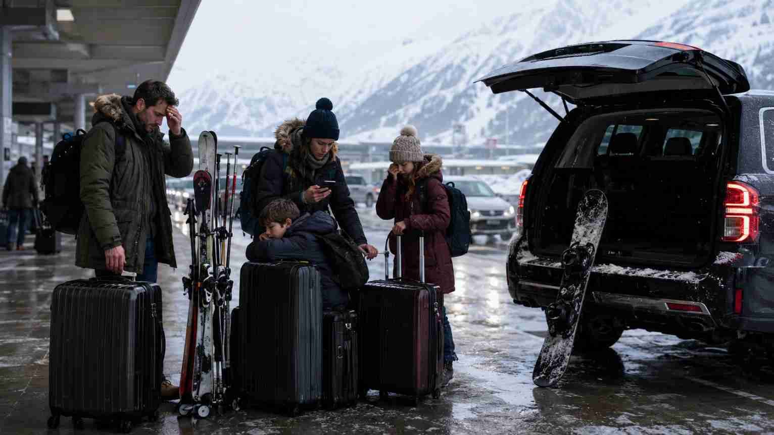 Why Airport Transfers Become the Hardest Part of a Ski Trip