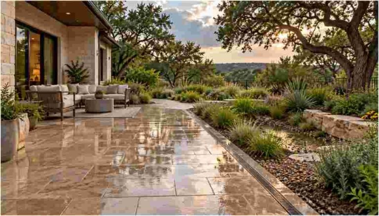 Why Hardscape Construction Should Begin with Drainage Planning
